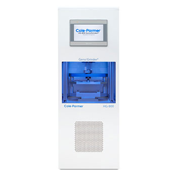 Cole-Parmer® SamplePrep HG-800 Geno/Grinder® Automated Tissue Homogenizer and Cell Lyser Cole-Parmer® SamplePrep HG-800 Geno/Grinder® Automated Tissue Homogenizer and Cell Lyser