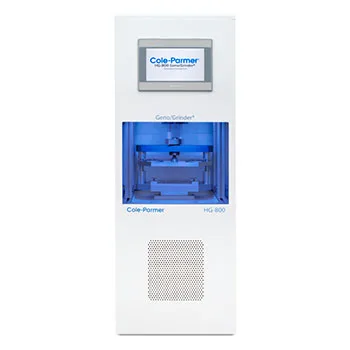 Cole-Parmer® SamplePrep HG-800 Geno/Grinder® Automated Tissue Homogenizer and Cell Lyser Cole-Parmer® SamplePrep HG-800 Geno/Grinder® Automated Tissue Homogenizer and Cell Lyser
