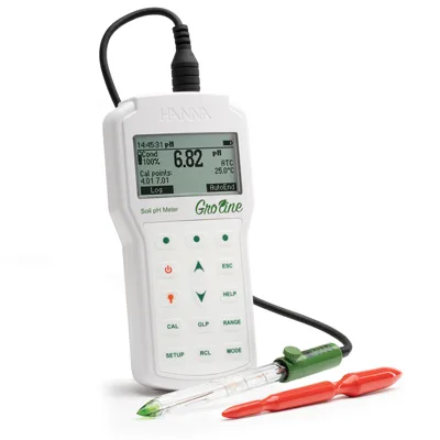 HI98168 HI98168 便携式pH-mV-ºCºF测定仪【土壤农业】
