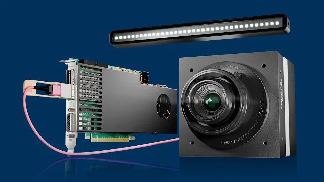 TDI相机系统 Basler TDI光纤传输型CoaXPress视觉系统